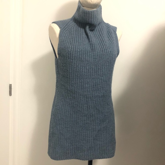 Aritzia Wilfred 100% wool Bluish Durabdal sweater - Picture 3 of 8